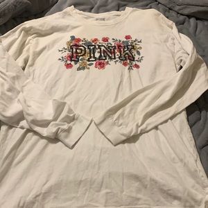 Pink long sleeve shirt